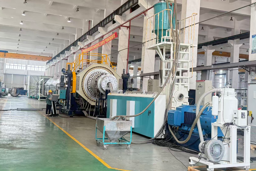 Fangli hiện đã cung cấp thành công dây chuyền sản xuất ống đùn PE2000