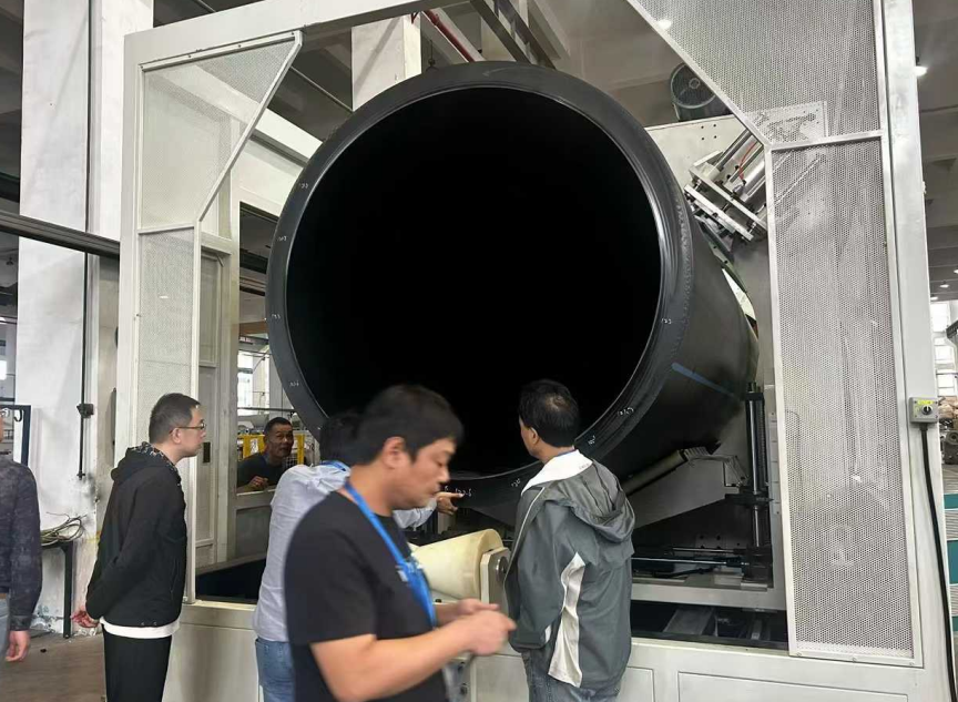 Ống HDPE có đường kính lớn hơn và các vấn đề làm mát