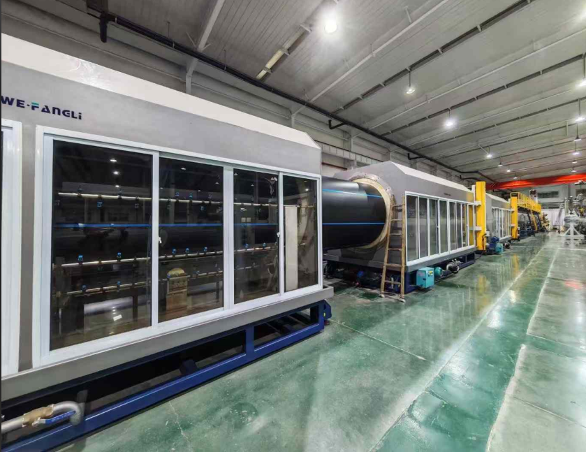 Những điểm chính cho thiết bị khởi động và công nghệ sản xuất ống PE có đường kính lớn trên 2000mm